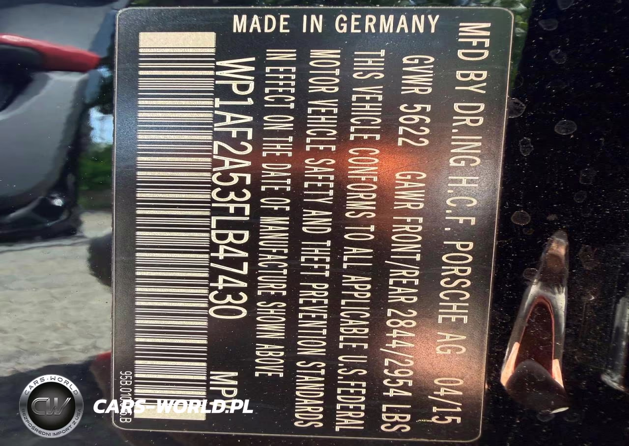 2015 Porsche Macan Turbo VIN:WP1AF2A53FLB47430 - 10