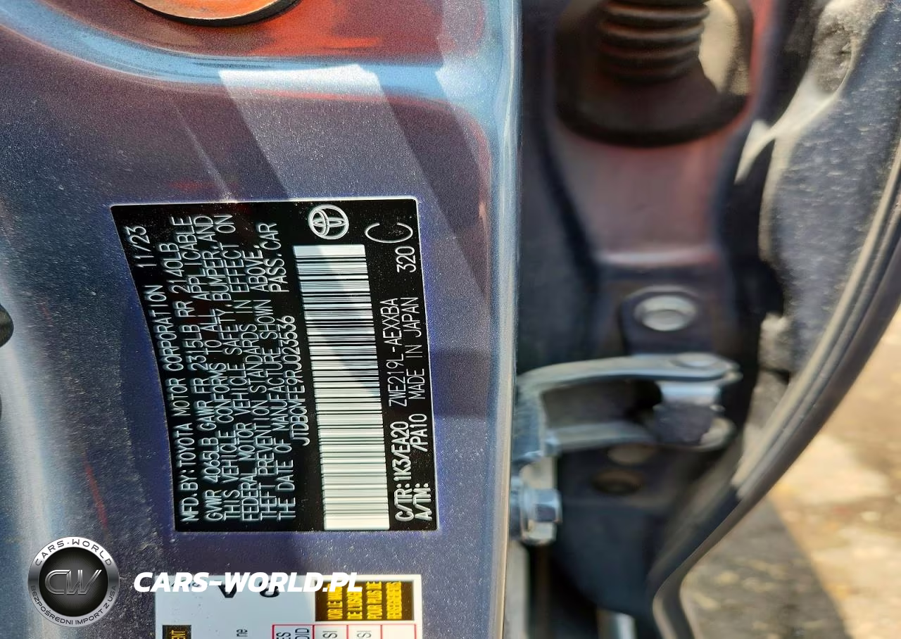 2024 Toyota Corolla Hybrid Xle VIN:JTDBCMFE9RJ023536 - 12