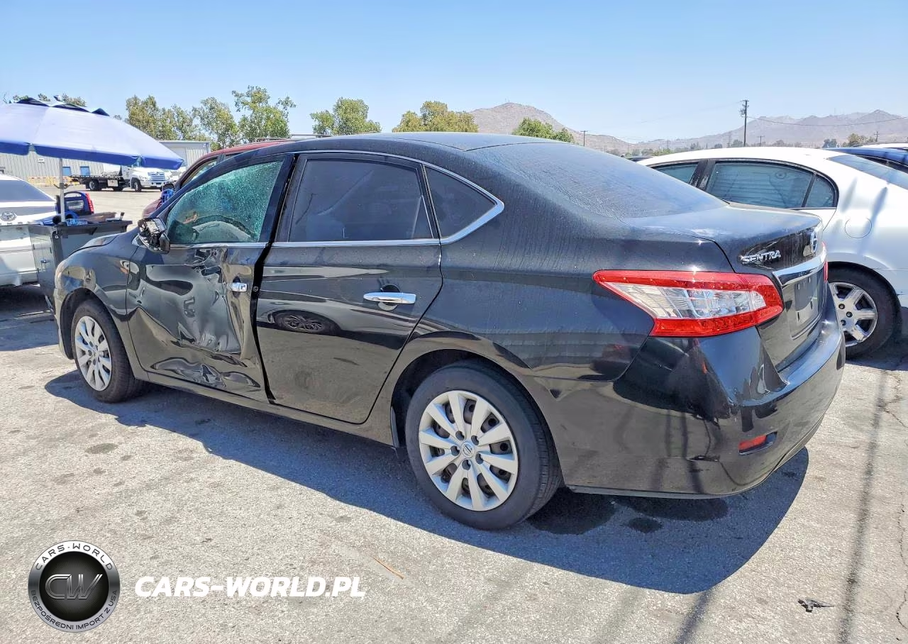 2015 Nissan Sentra S VIN:3N1AB7AP7FY286577 - 2