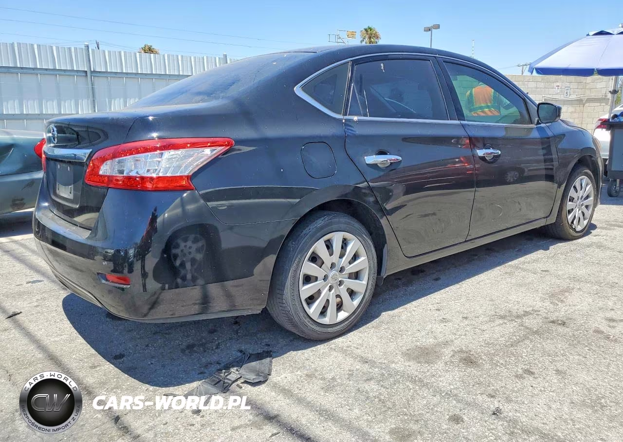2015 Nissan Sentra S VIN:3N1AB7AP7FY286577 - 3