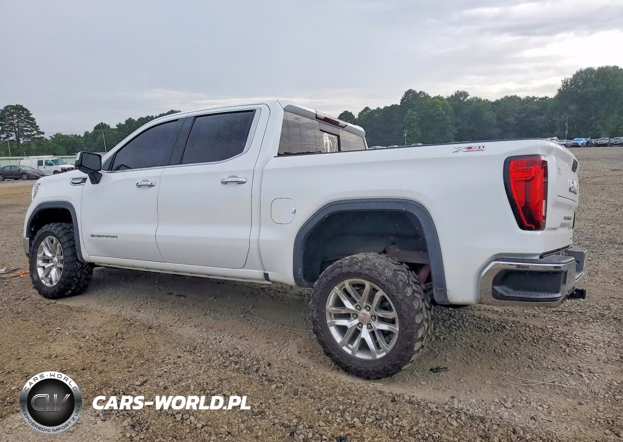 2021 GMC Sierra K1500 Slt VIN:3GTU9DEL4MG405975 - 2