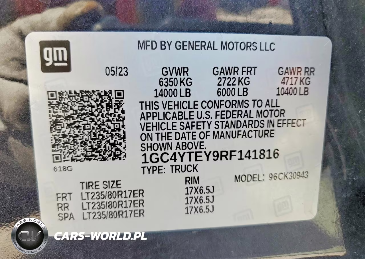 2024 Chevrolet Silverado 3500Hd 4Wd Long Bed Lt VIN:1GC4YTEY9RF141816 - 13