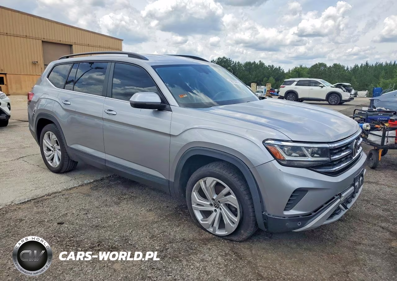 2021 Volkswagen Atlas 3.6L V6 Se W-Technology VIN:1V2WR2CA8MC540747 - 4