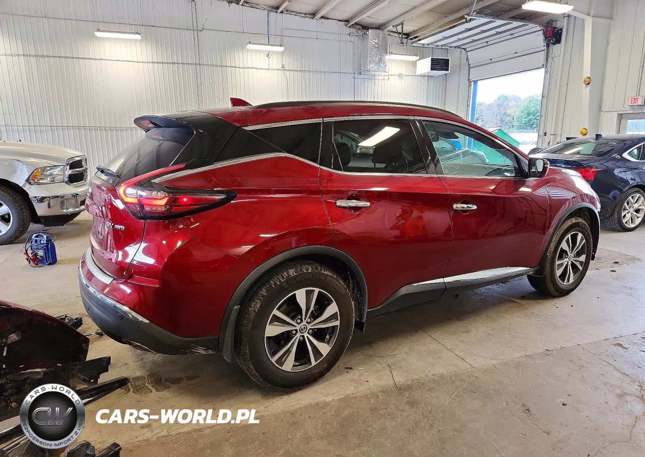 2022 Nissan Murano Sv VIN:5N1AZ2BS0NC123755 - 3