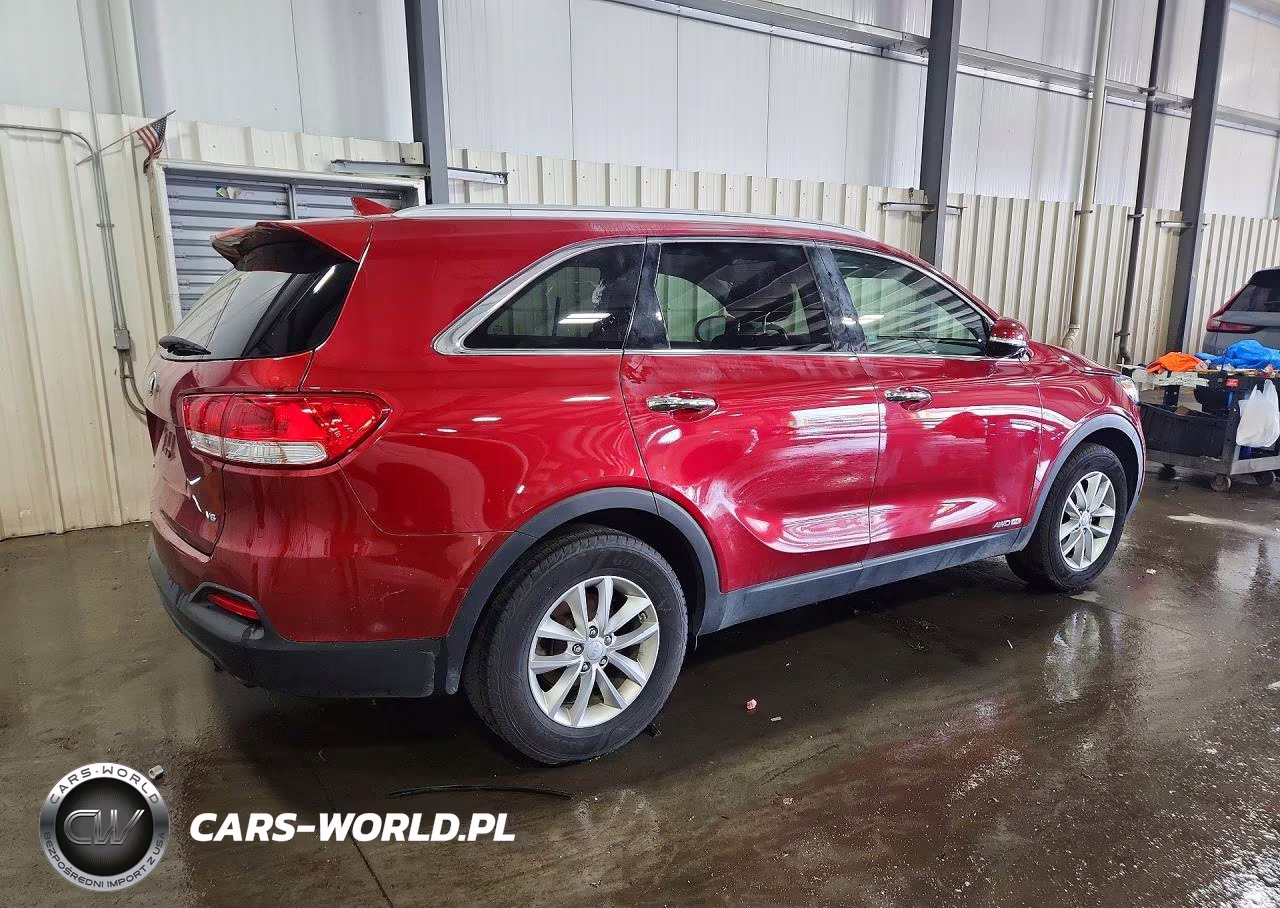 2016 Kia Sorento Lx V6 VIN:5XYPGDA58GG005754 - 3