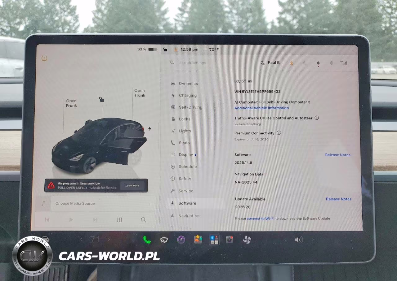2023 Tesla Model 3 VIN:5YJ3E1EA5PF695433 - 9