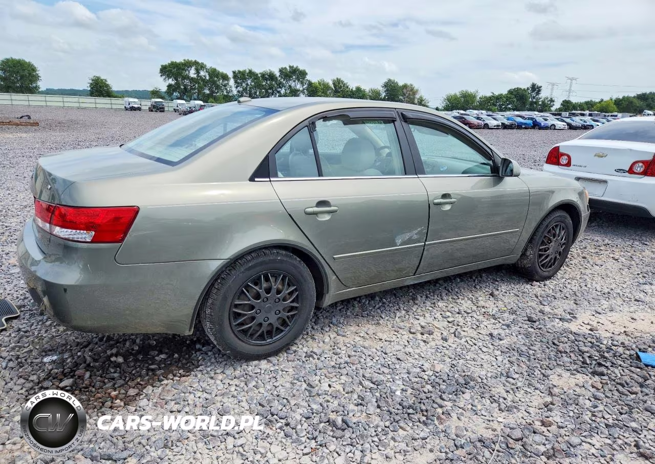 2007 Hyundai Sonata Gls VIN:5NPET46CX7H268833 - 3