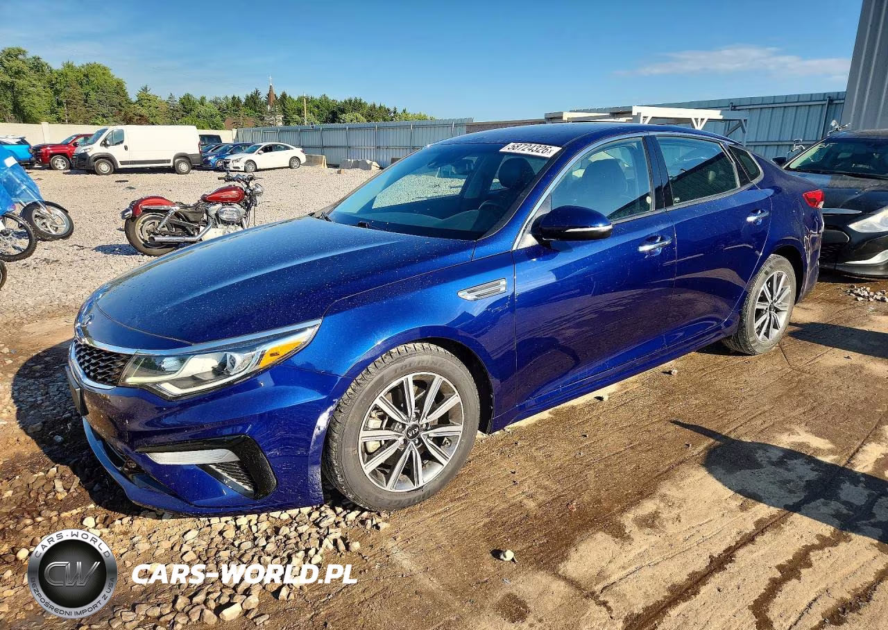 2019 Kia Optima Ex VIN:5XXGU4L14KG354264 - 1