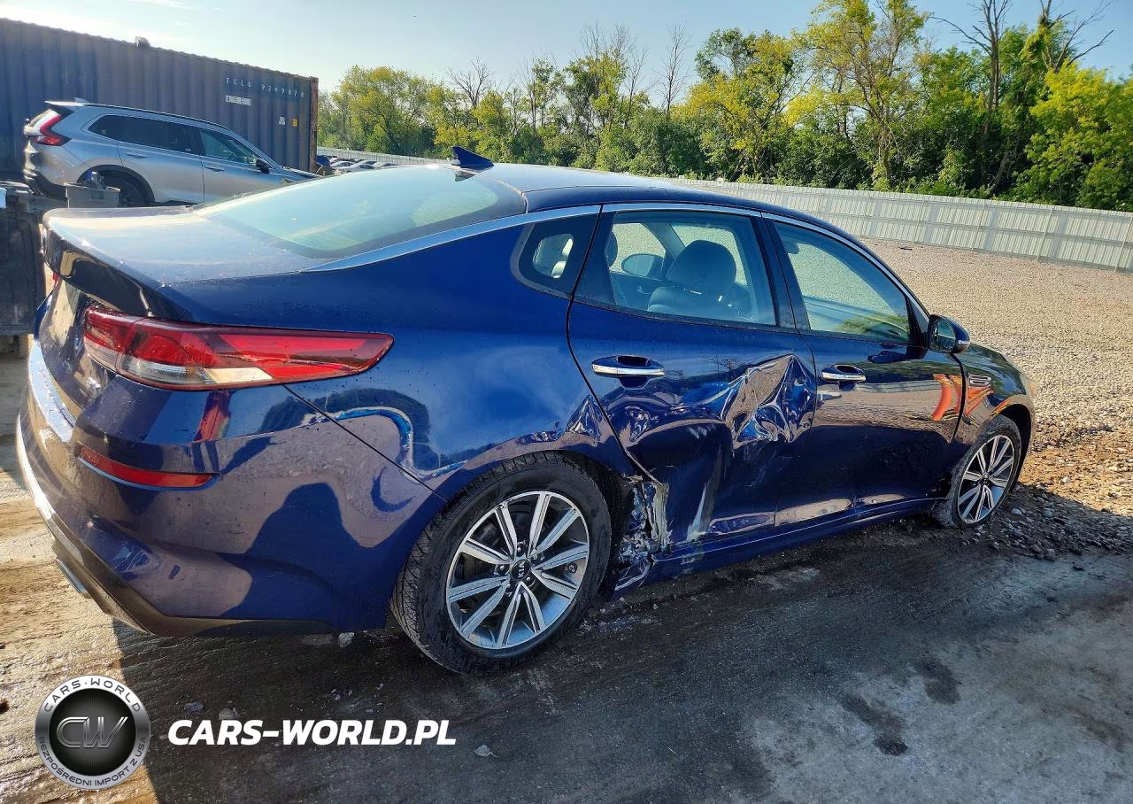 2019 Kia Optima Ex VIN:5XXGU4L14KG354264 - 3