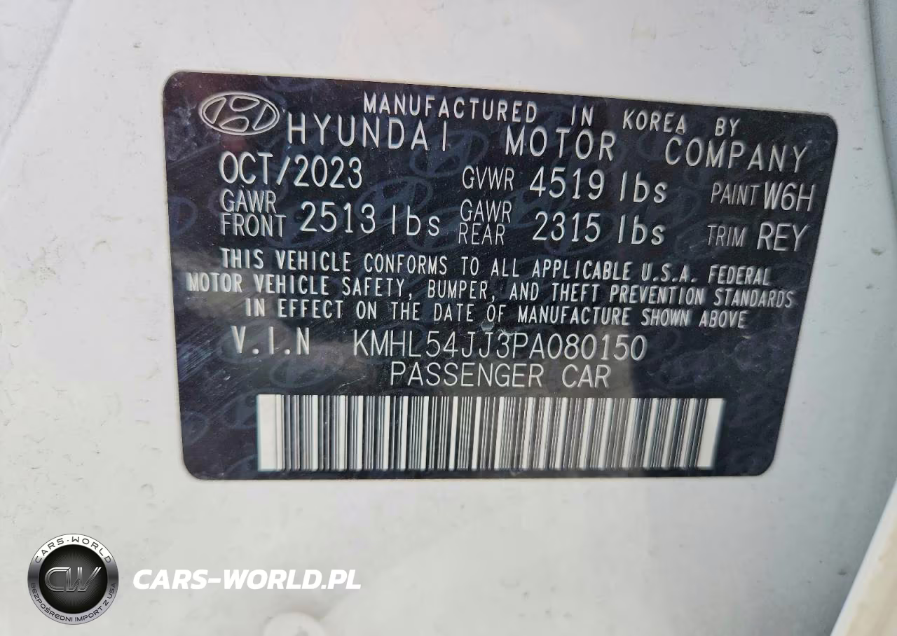 2023 Hyundai Sonata Hybrid Limited VIN:KMHL54JJ3PA080150 - 12