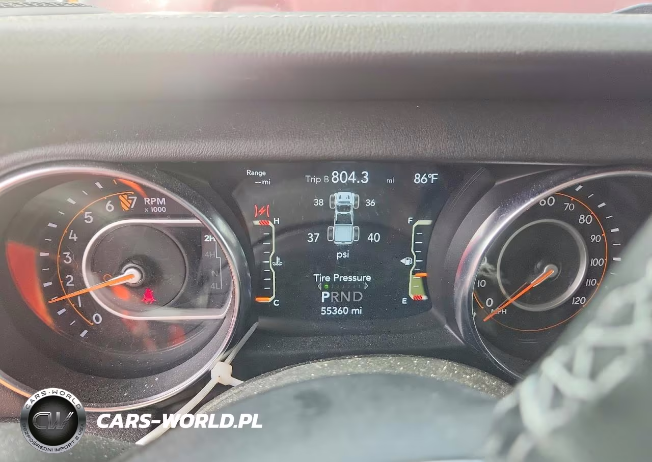 2022 Jeep Gladiator Overland VIN:1C6HJTFG5NL123294 - 9