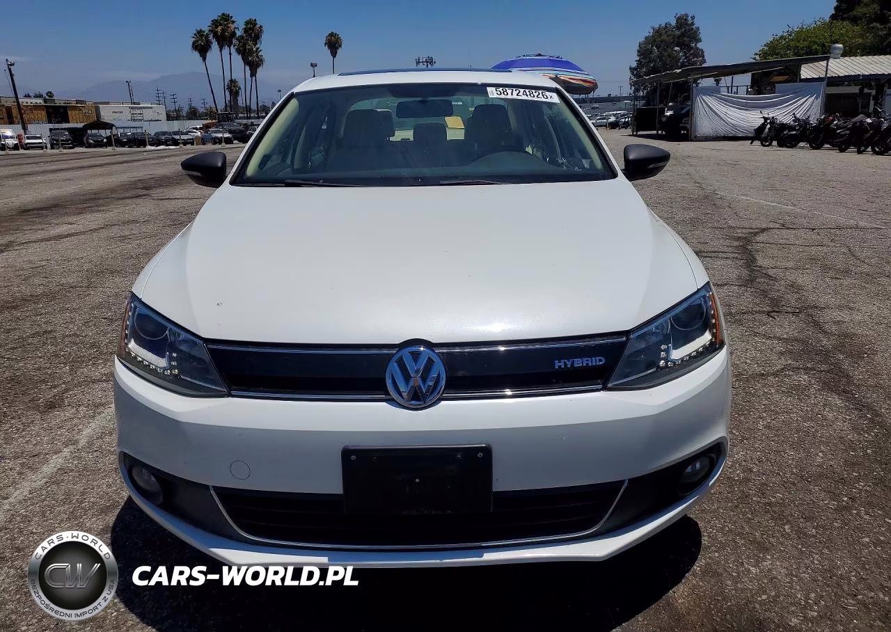 2013 Volkswagen Jetta Hybrid VIN:3VW637AJ9DM284441 - 5