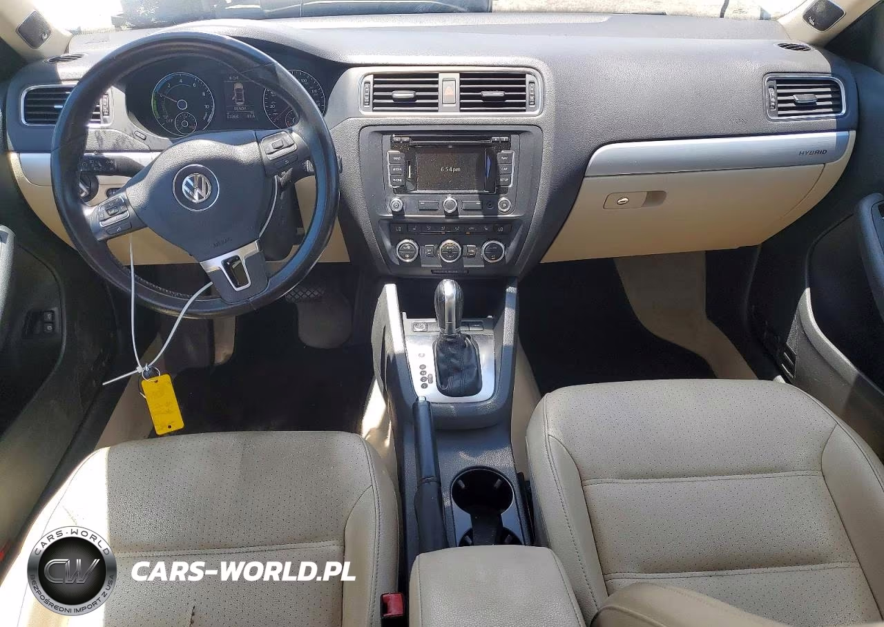 2013 Volkswagen Jetta Hybrid VIN:3VW637AJ9DM284441 - 8