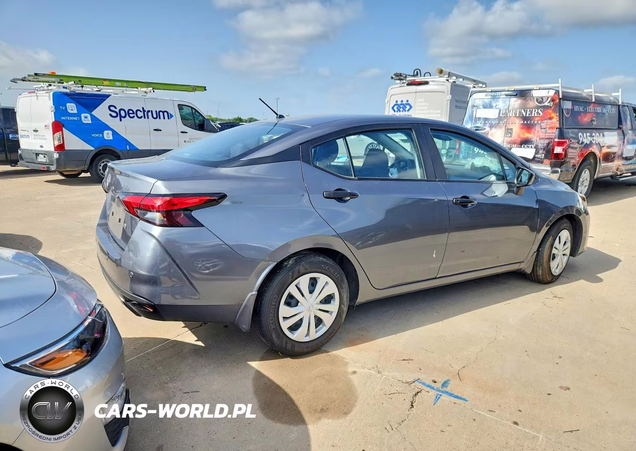 2025 Nissan Versa S VIN:3N1CN8DV5SL844367 - 3