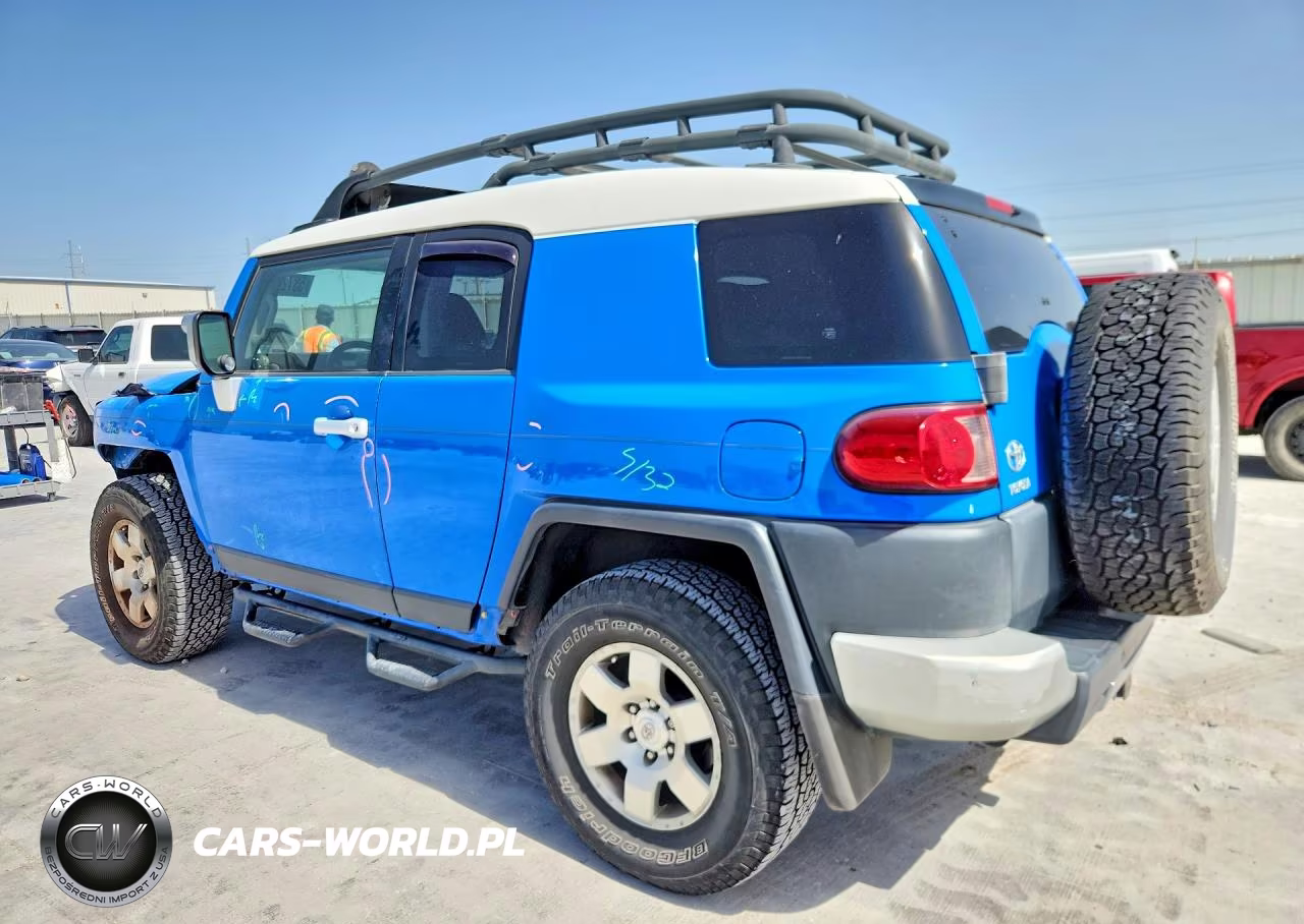 2007 Toyota Fj Cruiser Base VIN:JTEBU11F370042108 - 2