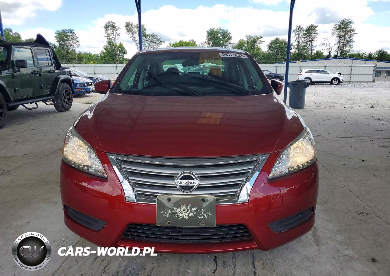2015 Nissan Sentra Sv VIN:3N1AB7AP7FY333090 - 5