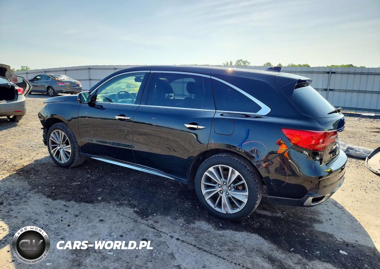 2017 Acura Mdx Technology VIN:5FRYD4H55HB006791 - 2