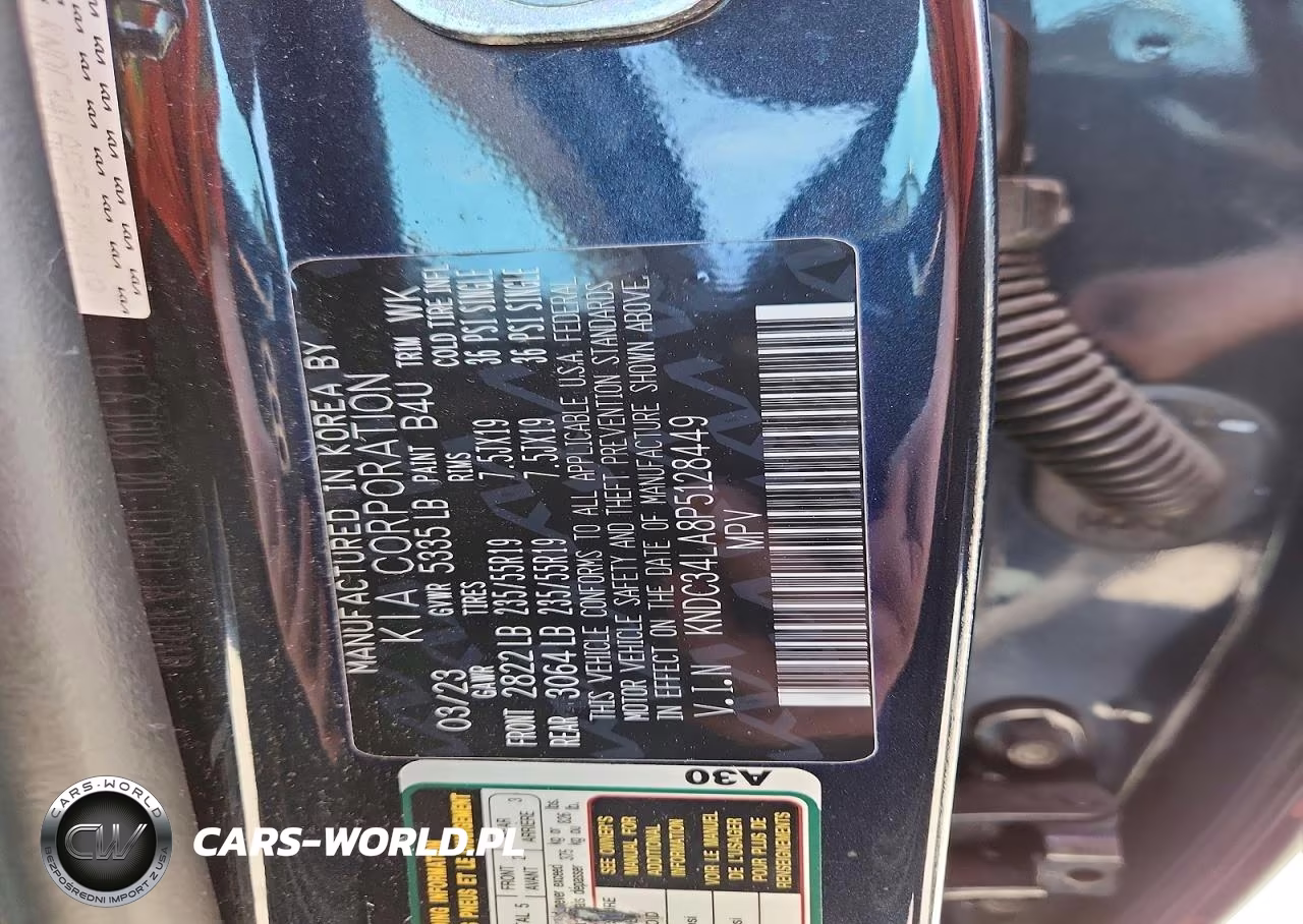2023 Kia Ev6 Wind VIN:KNDC34LA8P5128449 - 12