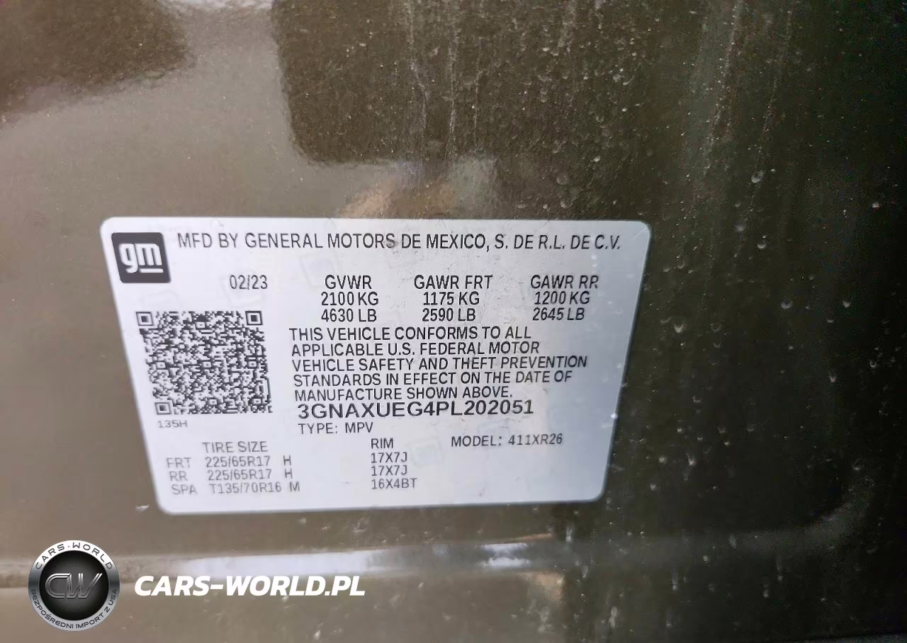 2023 Chevrolet Equinox Lt VIN:3GNAXUEG4PL202051 - 13