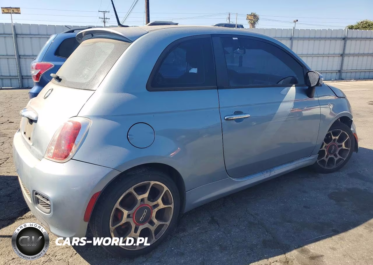 2013 Fiat 500 Sport VIN:3C3CFFBR4DT573572 - 3