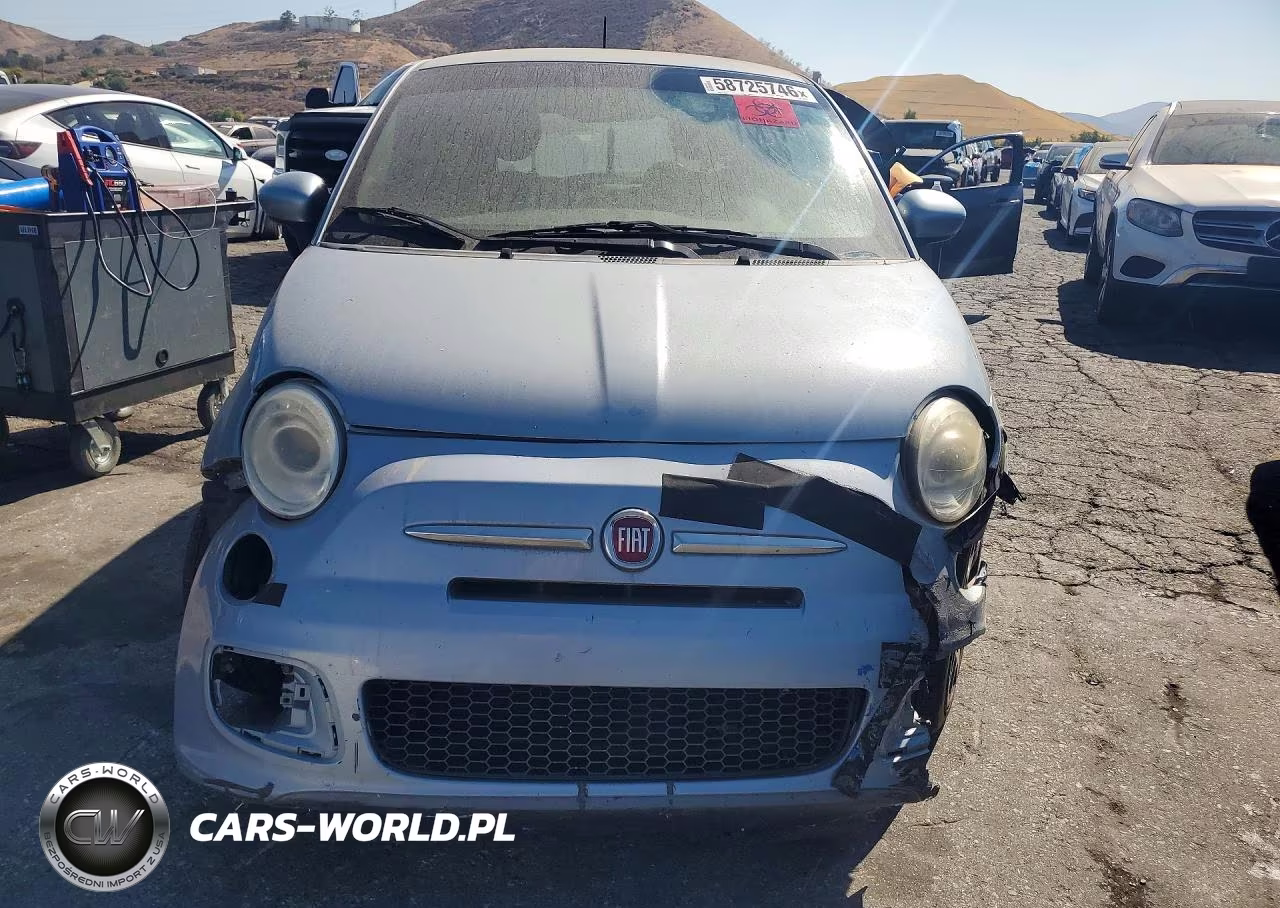 2013 Fiat 500 Sport VIN:3C3CFFBR4DT573572 - 5