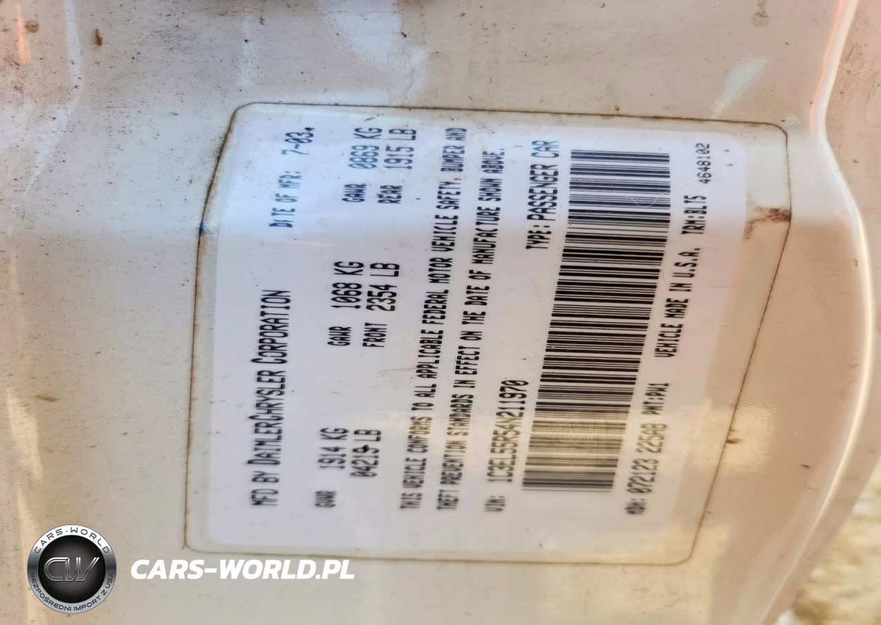 2004 Chrysler Sebring Lxi VIN:1C3EL55R54N211970 - 13