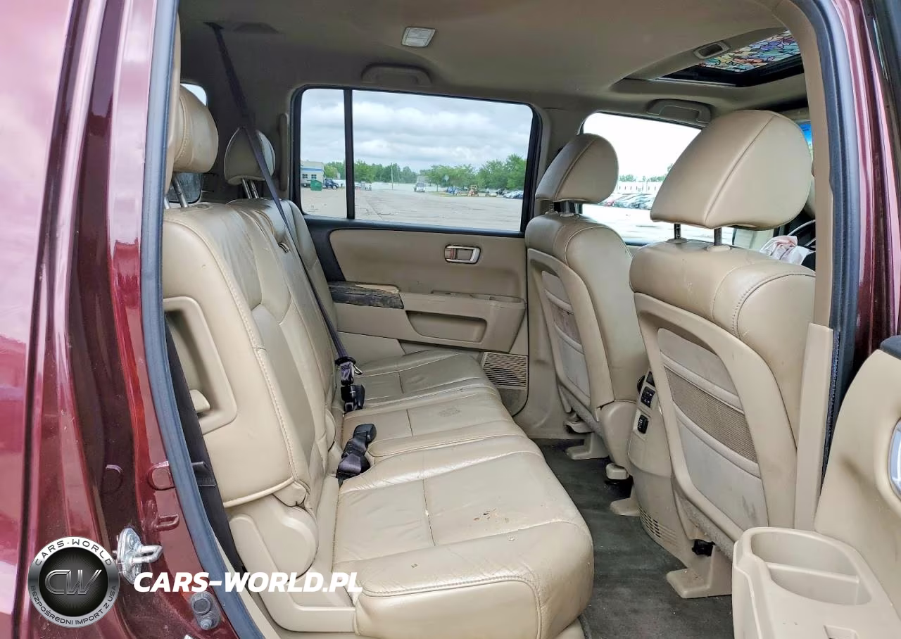 2011 Honda Pilot Exl VIN:5FNYF4H55BB097015 - 11