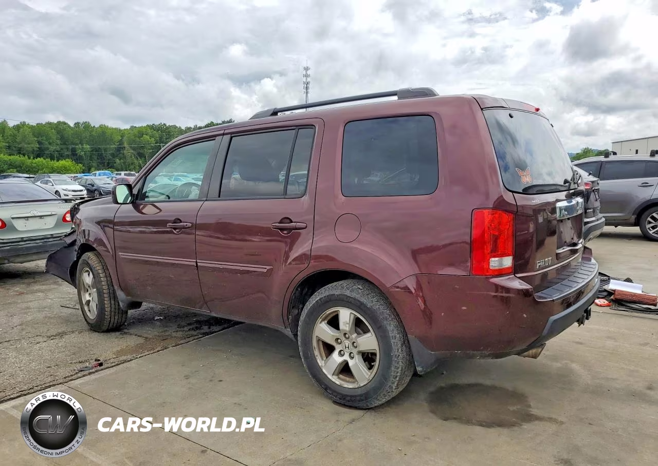 2011 Honda Pilot Exl VIN:5FNYF4H55BB097015 - 2