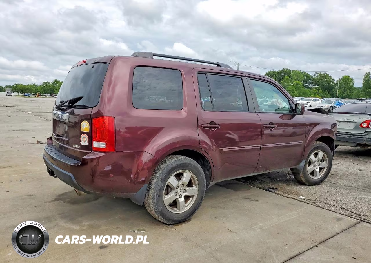 2011 Honda Pilot Exl VIN:5FNYF4H55BB097015 - 3