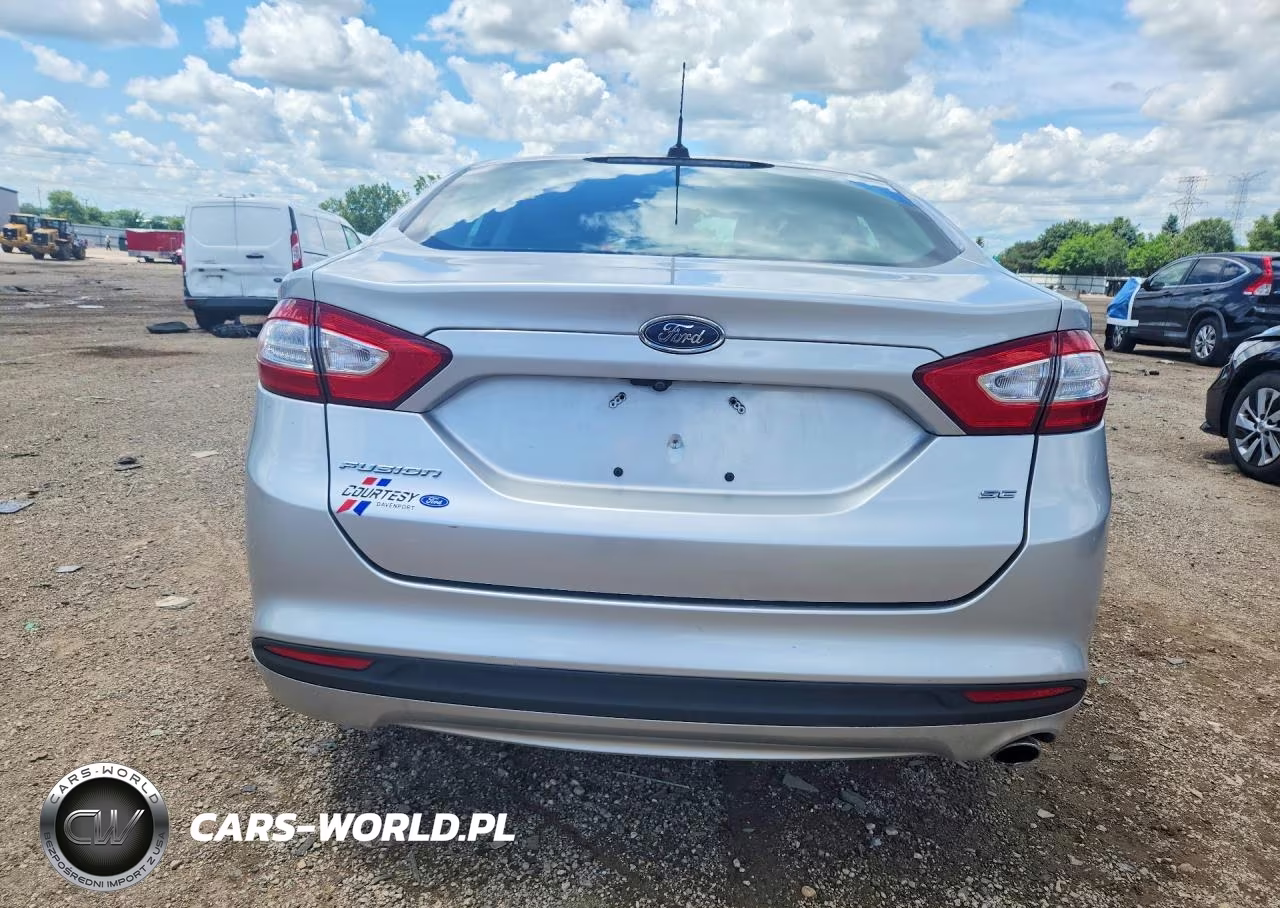 2016 Ford Fusion Se VIN:3FA6P0H75GR334130 - 6