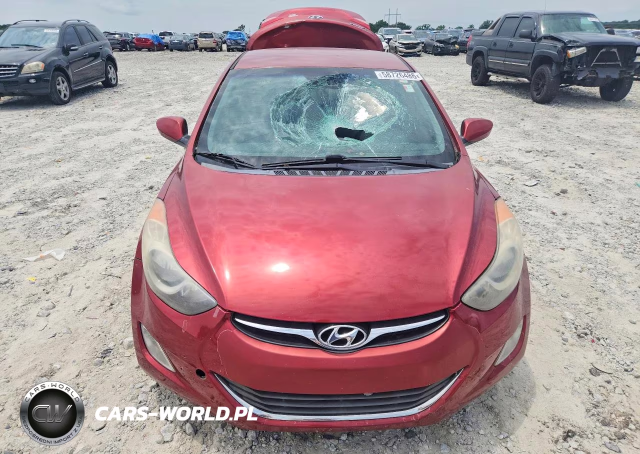 2013 Hyundai Elantra Gls VIN:5NPDH4AE5DH388170 - 5