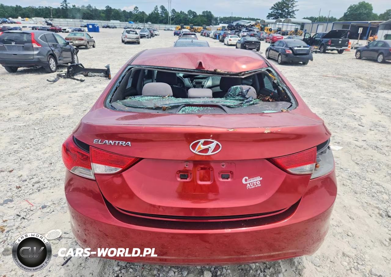 2013 Hyundai Elantra Gls VIN:5NPDH4AE5DH388170 - 6