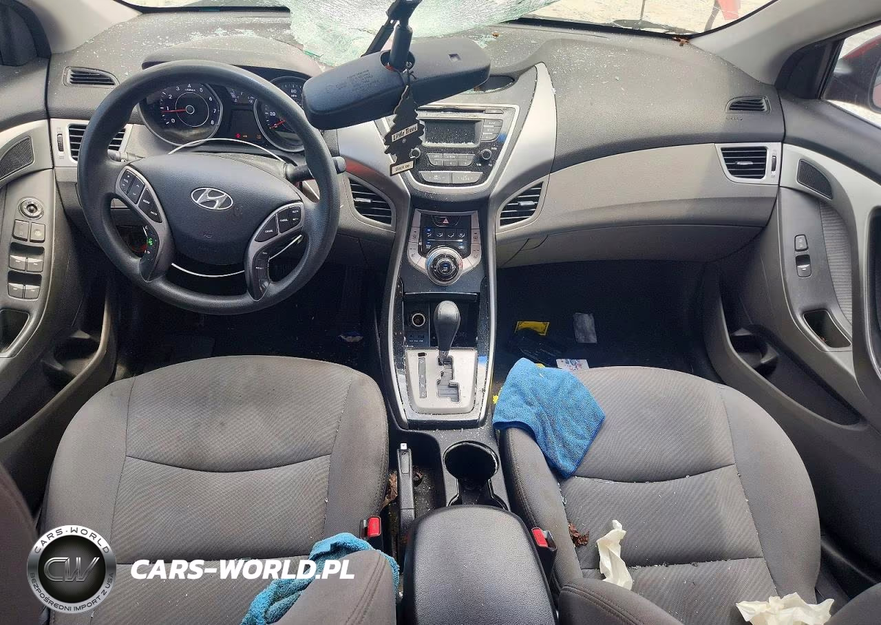 2013 Hyundai Elantra Gls VIN:5NPDH4AE5DH388170 - 8