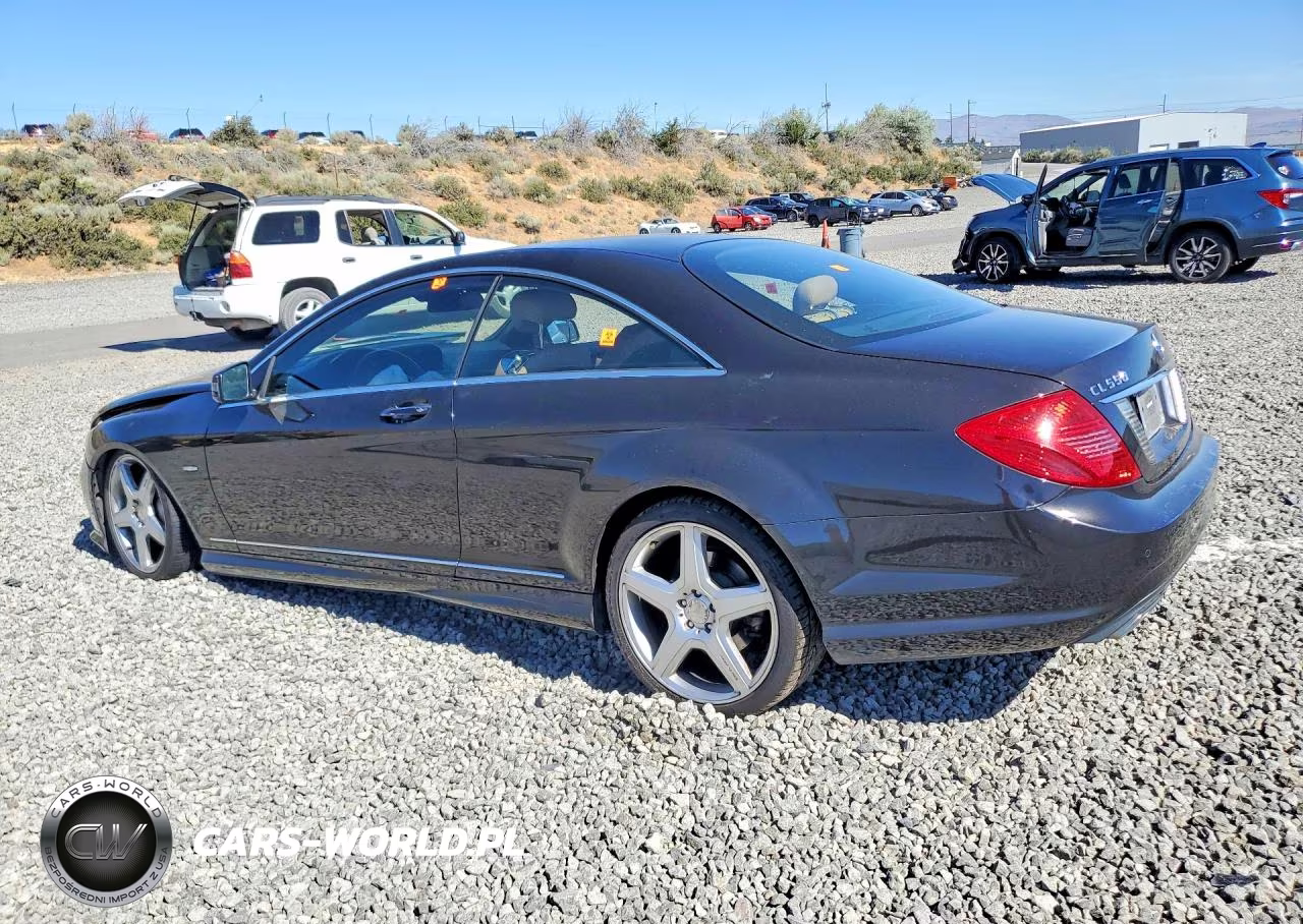 2012 Mercedes-Benz Cl 550 4Matic VIN:WDDEJ9EB7CA030313 - 2