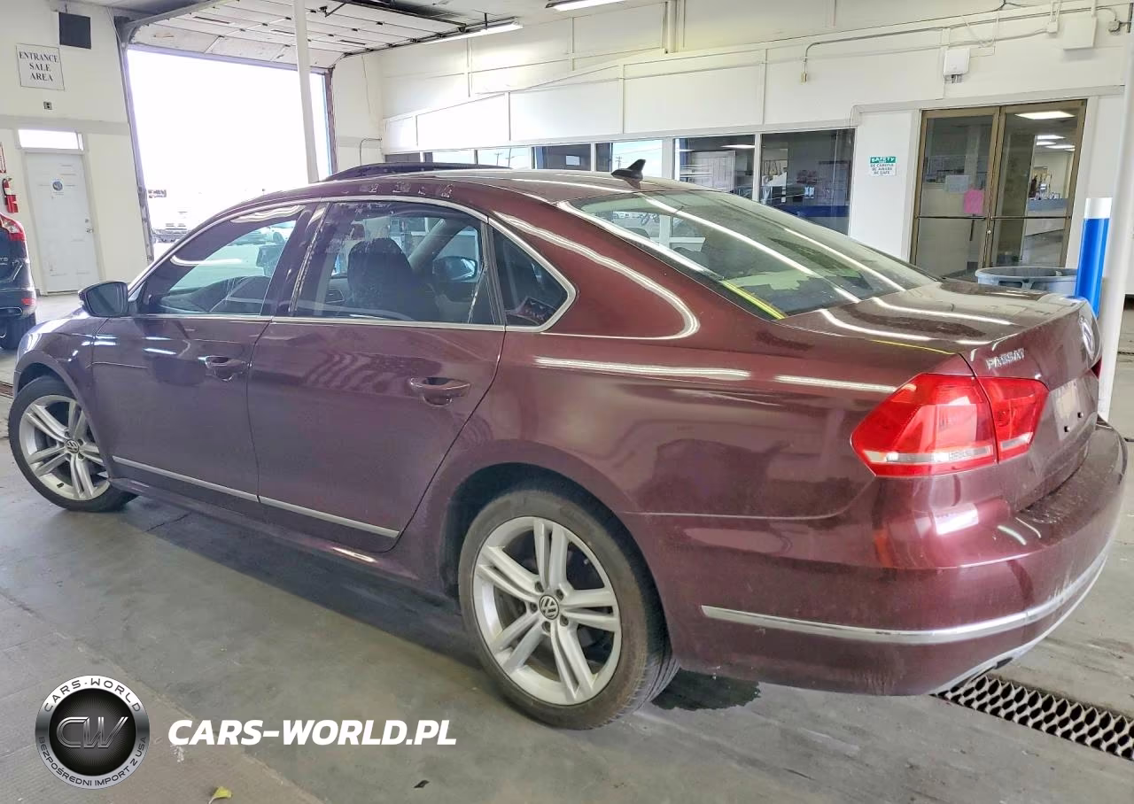 2013 Volkswagen Passat Sel VIN:1VWCN7A36DC015006 - 2