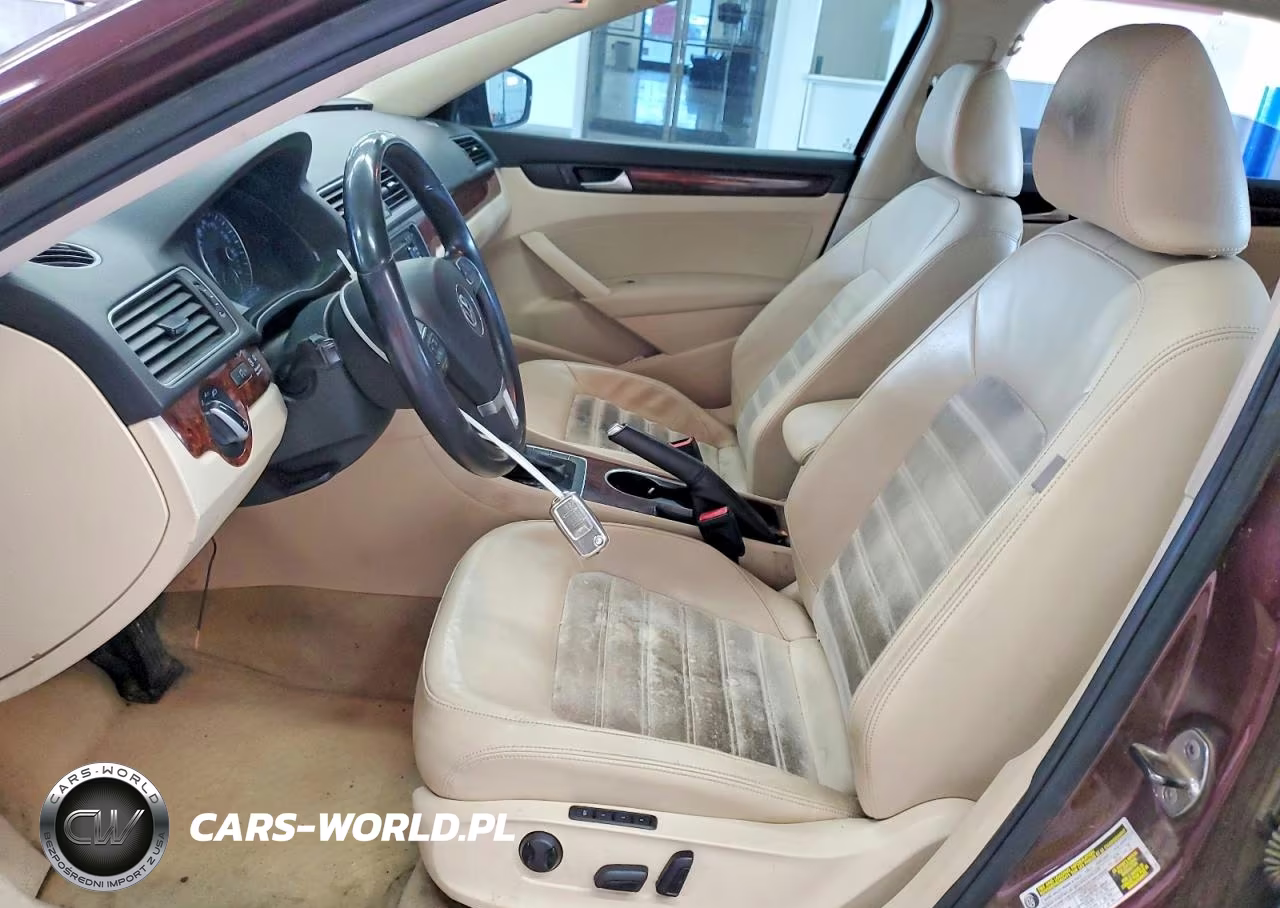 2013 Volkswagen Passat Sel VIN:1VWCN7A36DC015006 - 7