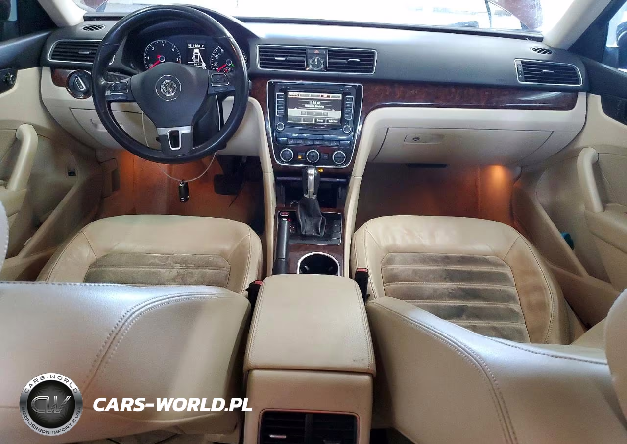 2013 Volkswagen Passat Sel VIN:1VWCN7A36DC015006 - 8