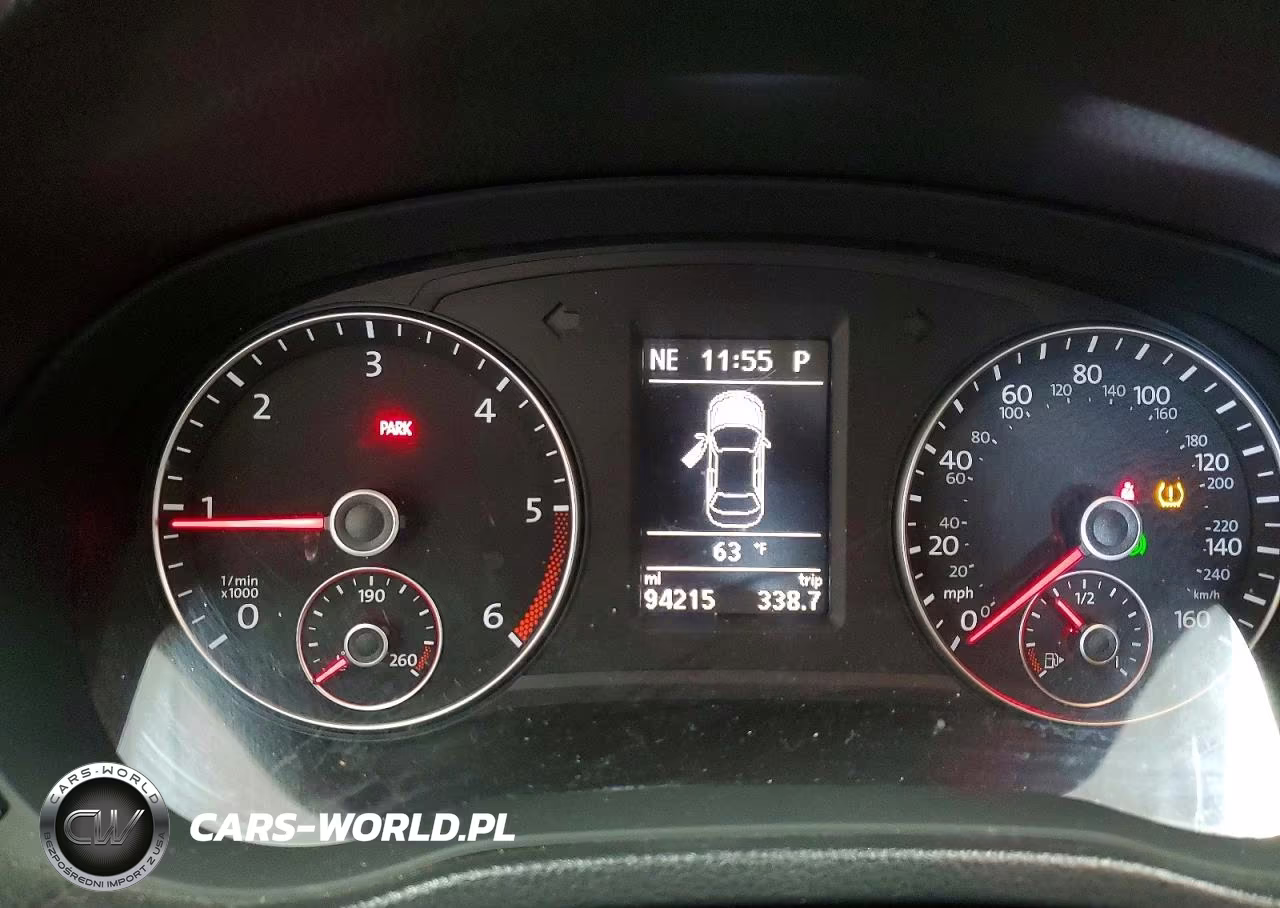 2013 Volkswagen Passat Sel VIN:1VWCN7A36DC015006 - 9