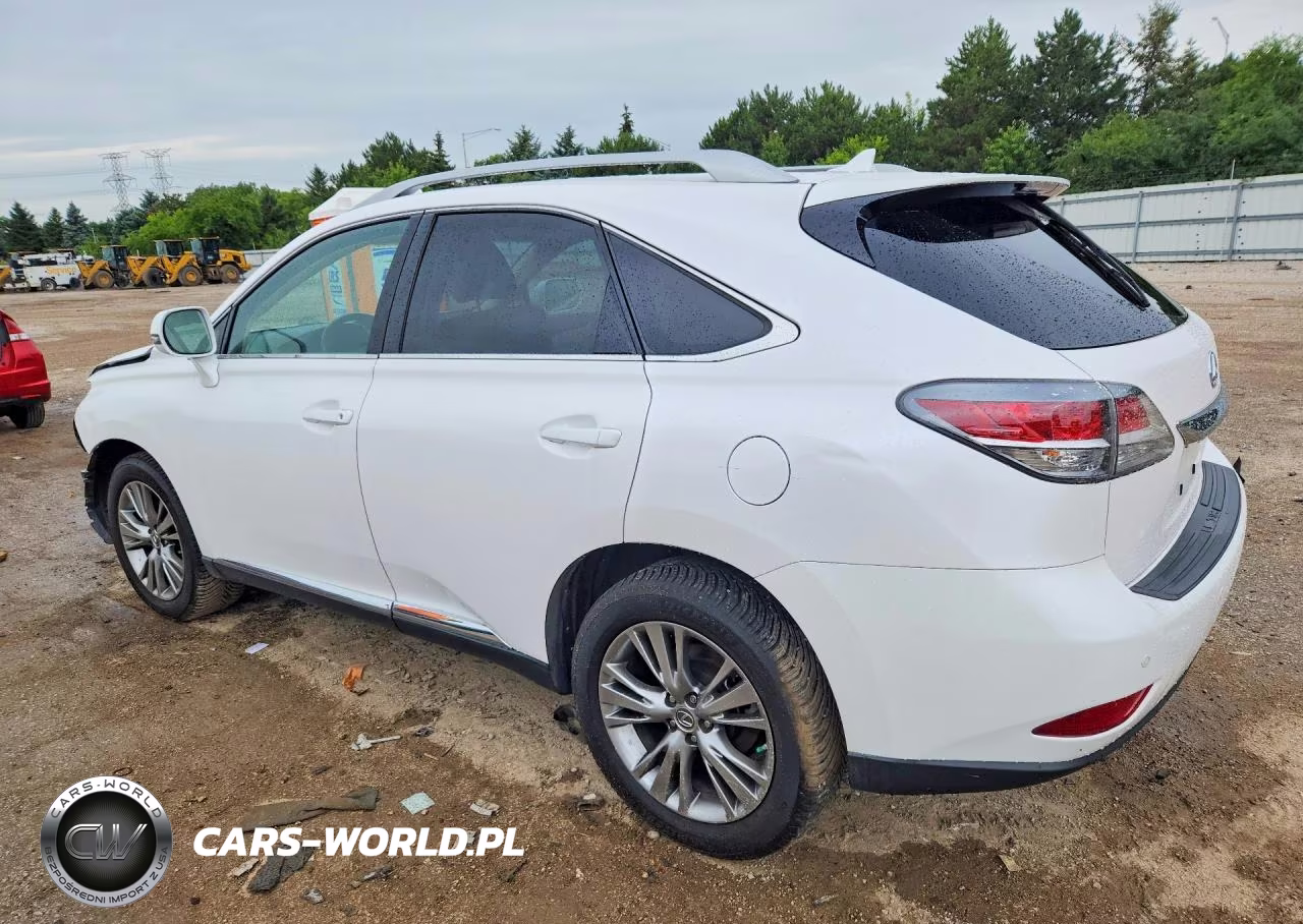 2013 Lexus Rx 350 Base VIN:2T2BK1BA4DC204936 - 2