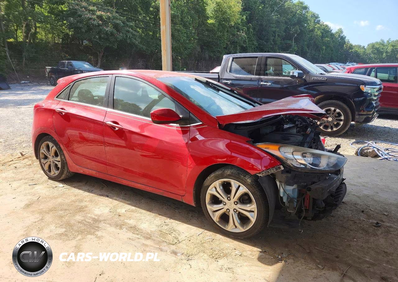2013 Hyundai Elantra Gt Base VIN:KMHD35LE8DU087489 - 4