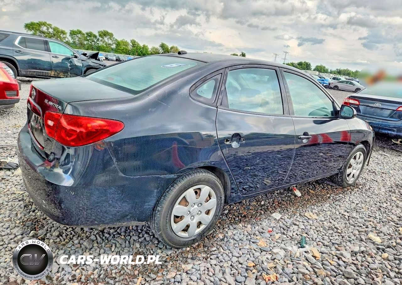 2008 Hyundai Elantra Gls VIN:KMHDU46D38U430340 - 3