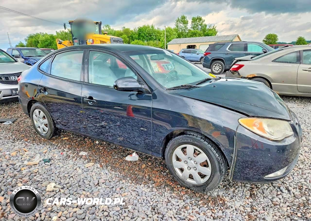 2008 Hyundai Elantra Gls VIN:KMHDU46D38U430340 - 4
