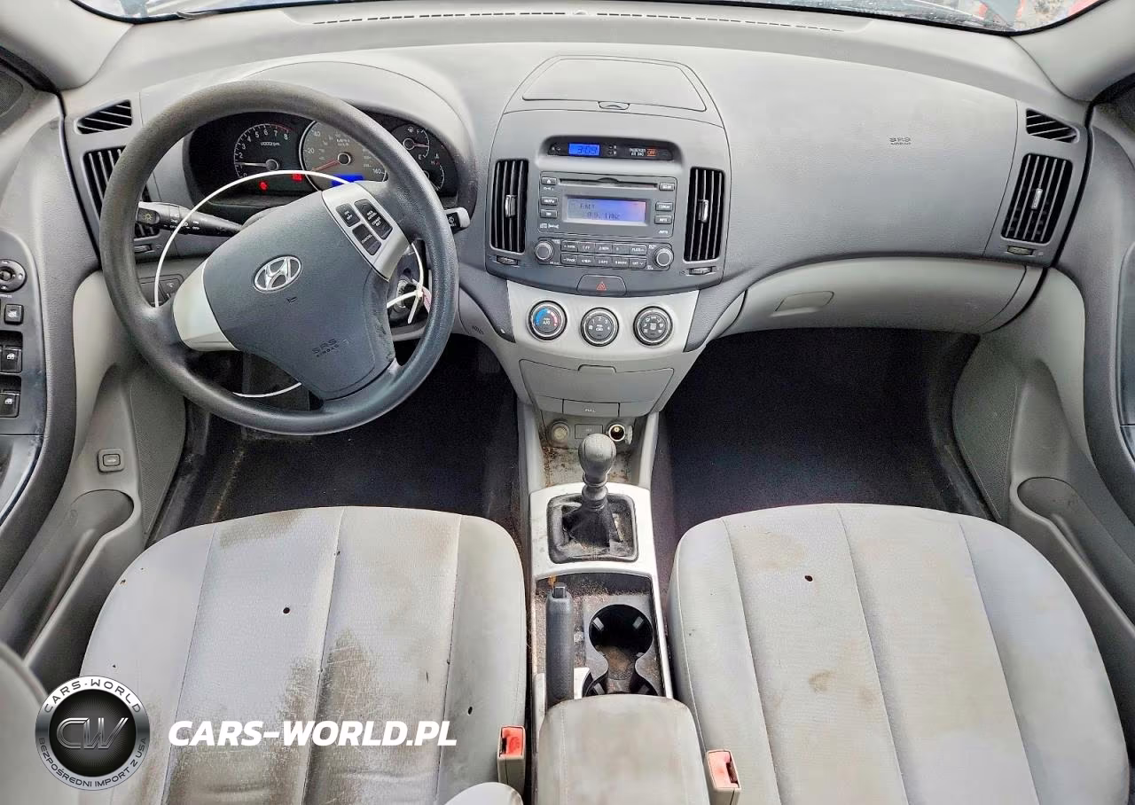 2008 Hyundai Elantra Gls VIN:KMHDU46D38U430340 - 8