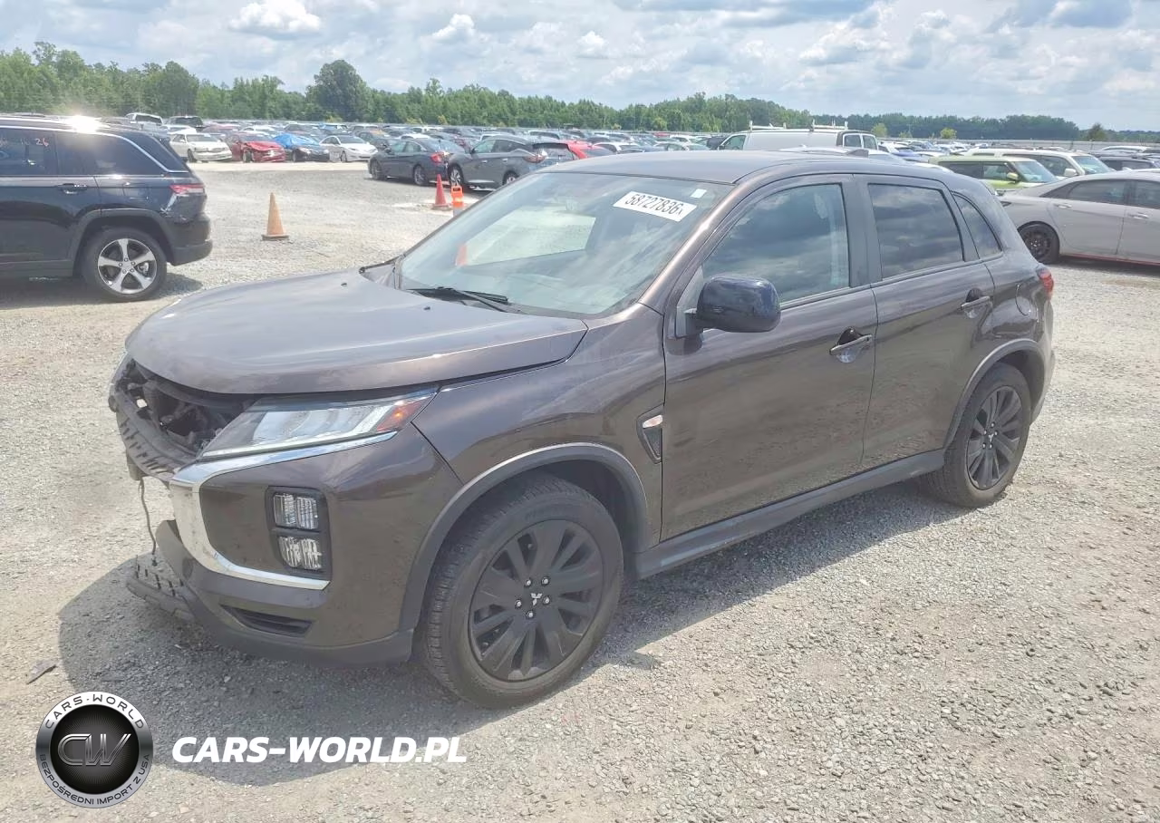 2021 Mitsubishi Outlander Sport Es VIN:JA4APUAU9MU031202 - 1
