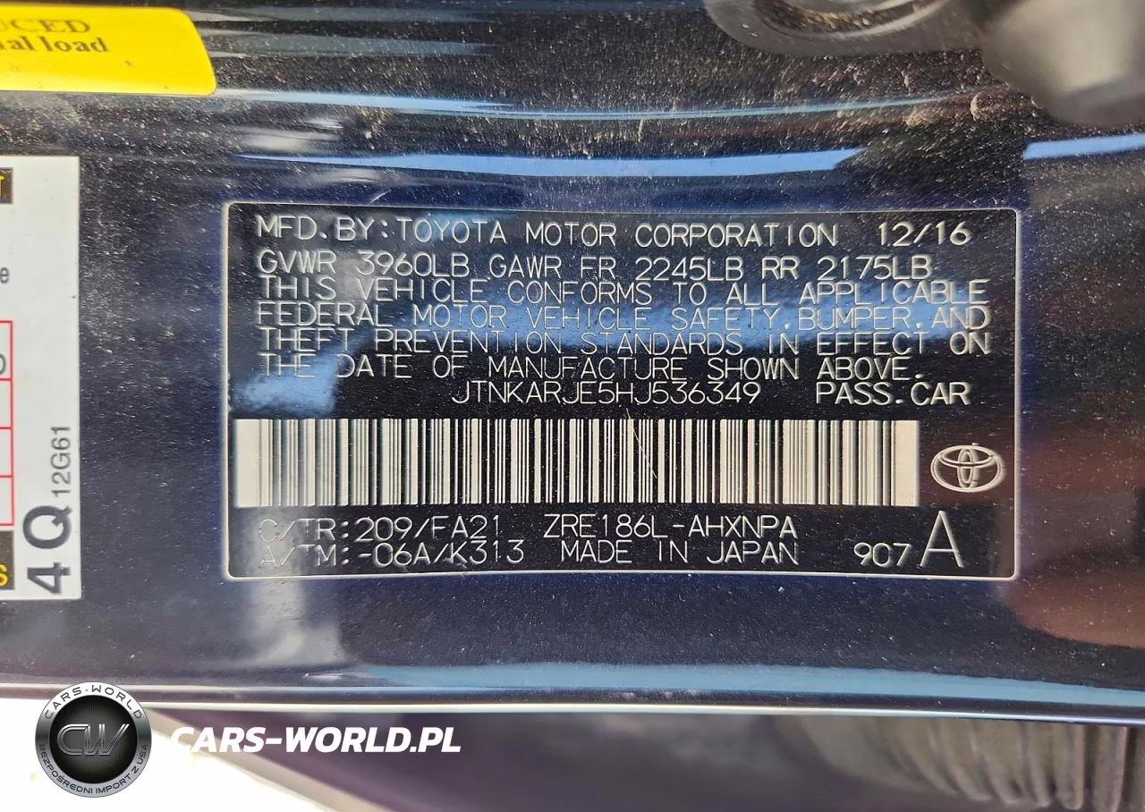 2017 Toyota Corolla Im Base VIN:JTNKARJE5HJ536349 - 13