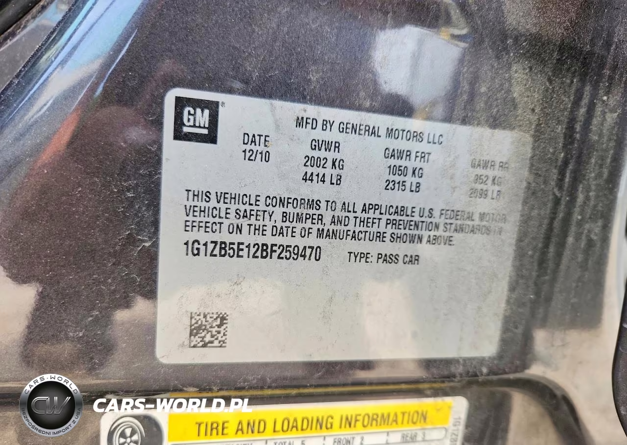 2011 Chevrolet Malibu Ls VIN:1G1ZB5E12BF259470 - 13