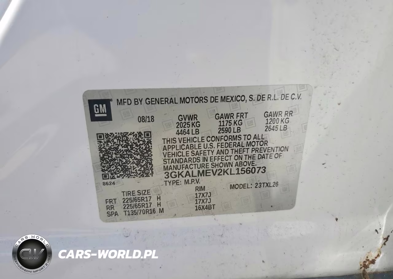 2019 GMC Terrain Sle VIN:3GKALMEV2KL156073 - 13