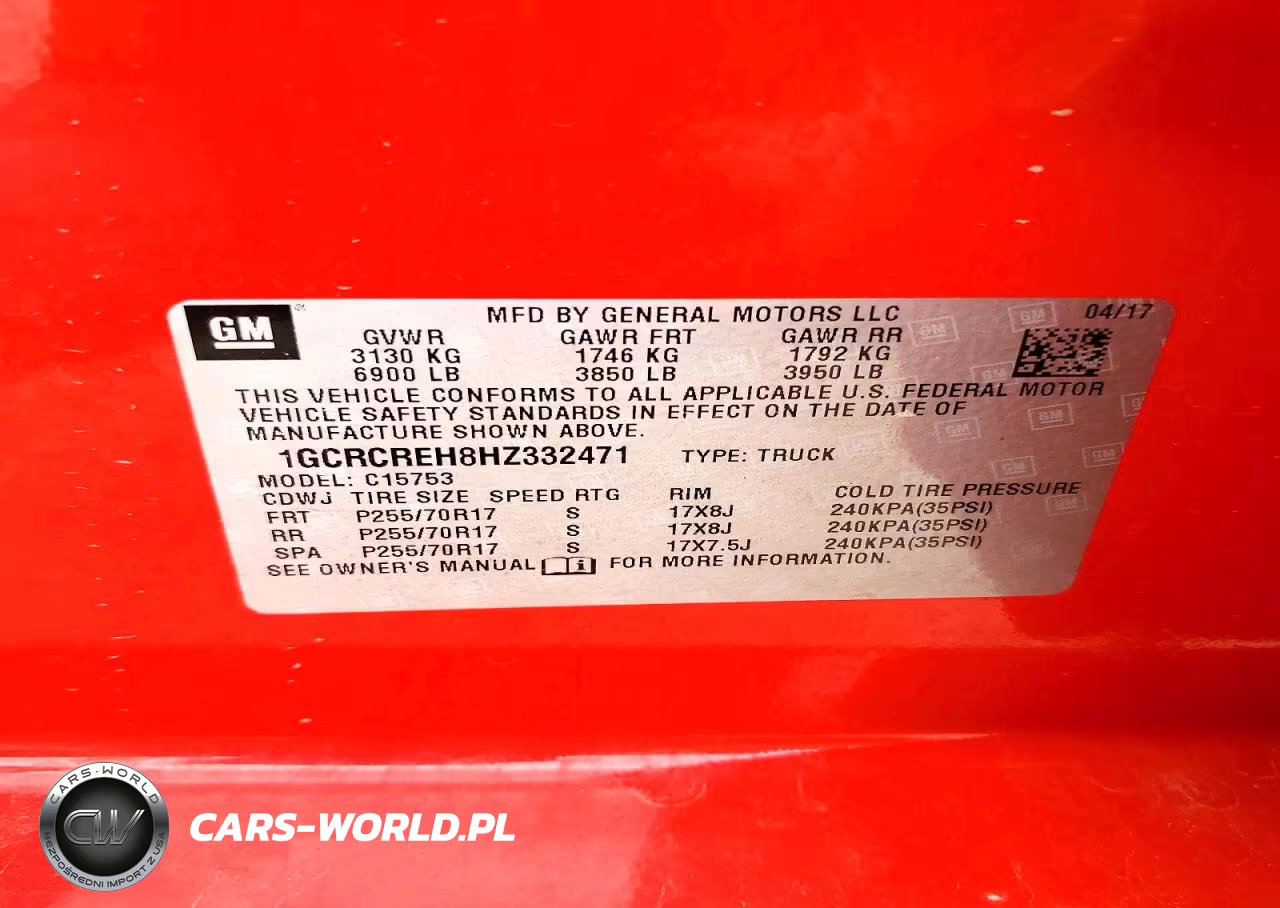 2017 Chevrolet Silverado C1500 Lt VIN:1GCRCREH8HZ332471 - 12