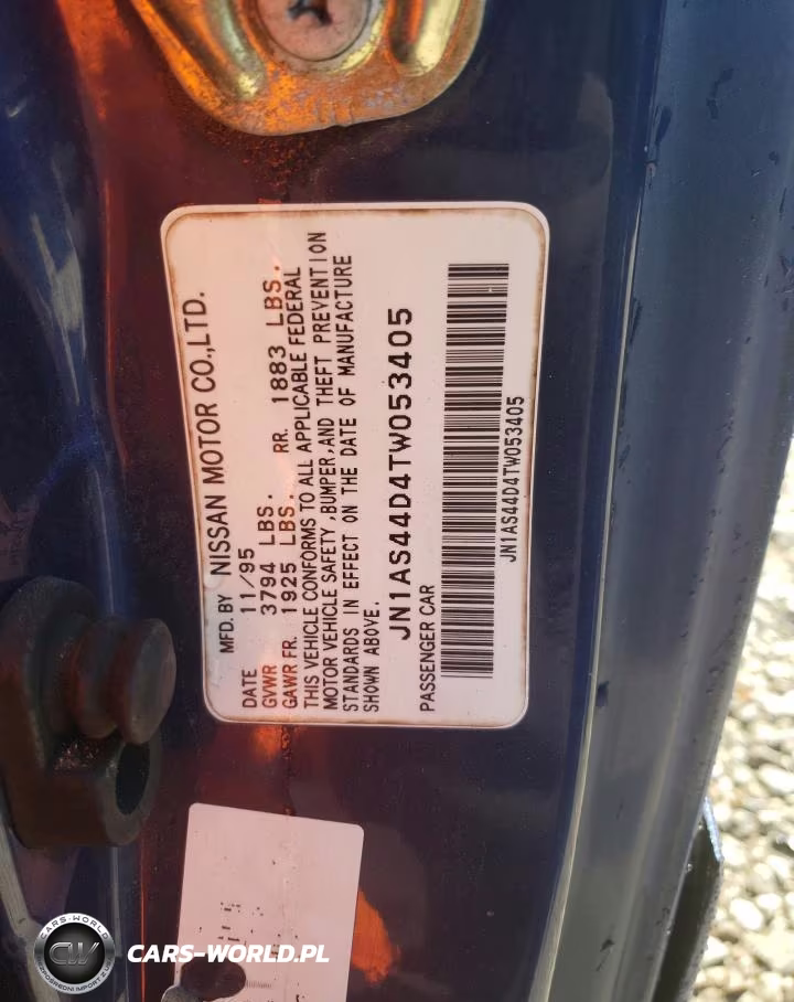 1996 Nissan 240Sx Base VIN:JN1AS44D4TW053405 - 12