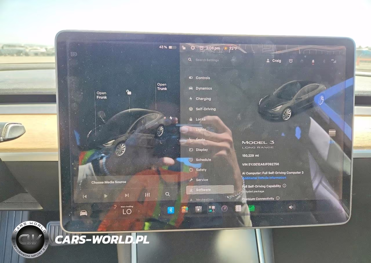 2018 Tesla Model 3 VIN:5YJ3E1EA6JF092756 - 9